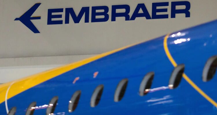 Embraer registra aumento de 22% em pedidos no primeiro trimestre
