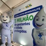 Bahia fortalece prevenção contra bronquiolite com vacinação de gestantes e marca de 1 milhão de doses contra o VSR no Brasil