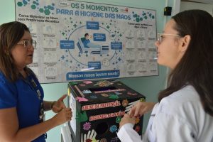 Hospital Juliano Moreira promove dia de vacinação contra Influenza e treinamento de higienização das mãos