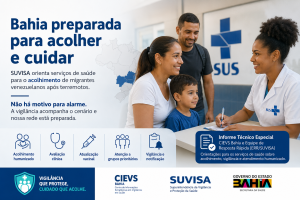 Bahia reforça orientação aos serviços de saúde diante da chegada de migrantes venezuelanos após terremotos