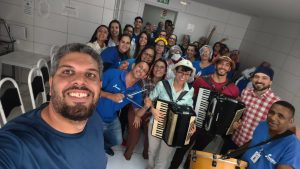 Forró e acolhimento marcam ação junina na Maternidade Frei Justo Venture, em Seabra