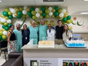 Hospital Ortopédico do Estado da Bahia ultrapassa marca de 25 mil cirurgias