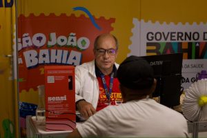 Pela primeira vez, São João de Seabra recebe ação da Sesab em Posto de Testagem para ISTs