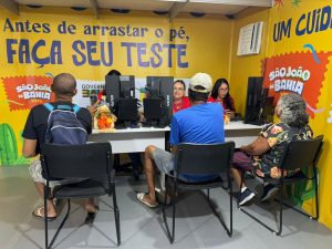 Posto “Fique sabendo” encerra São João de Itapetinga com mais de 5 mil testes de ISTs realizados