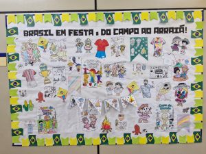 São João e Copa do Mundo inspiram atividade integrativa no Ambulatório de Fibrose Cística do HGESF