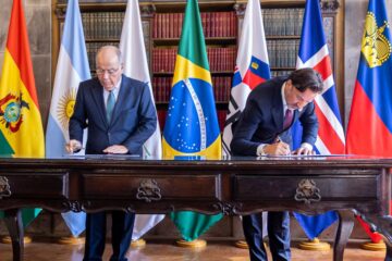 Brasil ratifica acordos do Mercosul com EFTA e Singapura