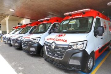Bahia é contemplada com dez novas ambulâncias para reforçar serviço do SAMU e transporte de pacientes