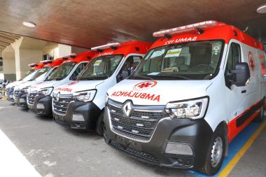 Bahia é contemplada com dez novas ambulâncias para reforçar serviço do SAMU e transporte de pacientes